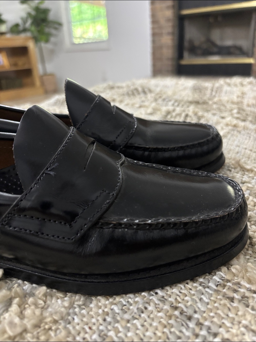 G.H Bass Co. Logan Black
Leather Women's Penny
Loafers Classic Black Size 7 - Picture 14 of 16